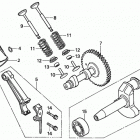 EX650 Ex  /  em650 piston@connecting rod
