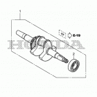 EG4000CL Коленвал