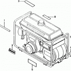 E2500K4 Наклейки предупреждения