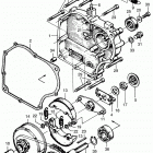E900 Right crankcase cover    @clutch