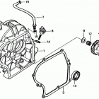 EW170 Crankcase cover@balancer weight