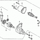 EM3500SX Starter motor (em-sx)