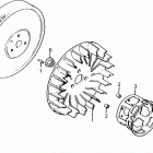 EM1600 Flywheel@cooling fan