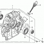 EB4000X Crankcase cover          (eb4000x  /  5000xk3  /  ...