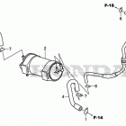 EG5000CL Адсорбер, системы улавливания паров топлива