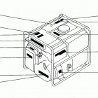EM1800XK1 Наклейки предупреждения