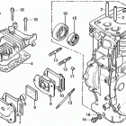 E1500K4 ГБЦ и цилиндр