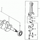 EW170 Коленчатый вал и поршни