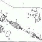 ES4500K1 Es4500 starter motor k1