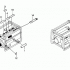 EB6500SX Наклейки предупреждения