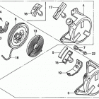 EX650 Ex  /  em650 recoil starter (2)
