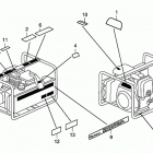 EN2500 Наклейки предупреждения