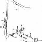 E4500 Governor arm@control     plate