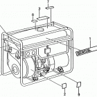 EM2200 Наклейки предупреждения