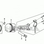 EB4000X Поршни и шатуны