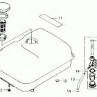 EG1500K4 Топливный бак