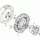 EG4000CL Маховик