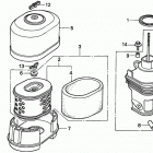EG3500X Air cleaner (eg3500x, k1)