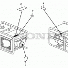 EB11000K1 Наклейки предупреждения