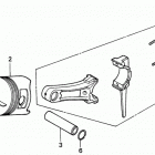 EB3500X Поршни и кольца
