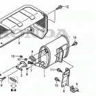 EP2500CX1 Глушитель
