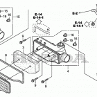 EB7000I Air cleaner              (eb5000i  /  7000i  /  em...