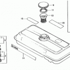 E1500K4 Топливный бак