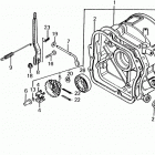 EX800 Crankcase cover@ignition coil