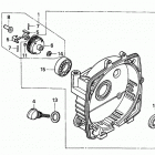 EG650 Eg650 crankcase cover