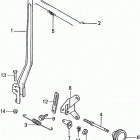ES3500K1 Governor arm@control     plate