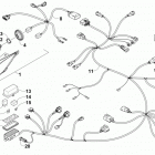 M 8000 SNO PRO LTD ES 153 ORANGE Фара головного света