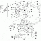 SR VIPER R-TX SE 129 RED Передний бампер и рама