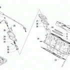 ZR 6000 SNO PRO RR GREEN Цилиндр и головка