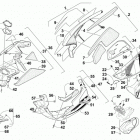 M 8000 HCR 153 GREEN Поддон и обтекатели