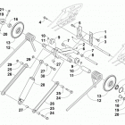 SR VIPER L-TX DX 137 RED Задняя подвеска ,задний рычаг