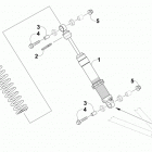 SR VIPER R-TX DX 129 RED Передний амортизатор