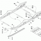 ZR 6000 SNO PRO RR GREEN Рельс скольжения и гусеница