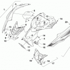 SR VIPER M-TX LE 162 ORANGE Капот