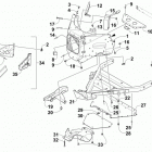 ZR 6000 SNO PRO RR GREEN Передний бампер и рама