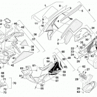 M 8000 SNO PRO LTD ES 153 ORANGE Поддон и обтекатели