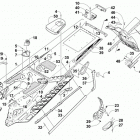 XF 7000 SNO PRO 137 ORANGE Тунель ,задний бампер и брызговик