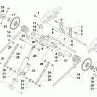 SR VIPER R-TX LE 129 BLUE Задняя подвеска ,задний рычаг