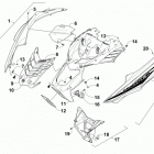 SR VIPER M-TX SE 153 BLUE Капот
