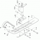 SRX 120 BLUE Лыжа