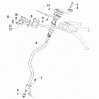 BEARCAT 2000 LT BLUE Вал руля