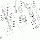 SR VIPER R-TX LE 129 BLUE Задняя  подвеска, передний амортизатор