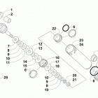 SR VIPER L-TX DX 137 RED Задняя подвеска ,задний амортизатор