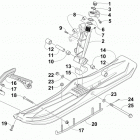 BEARCAT 2000 XT BLUE Лыжа