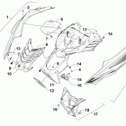 SR VIPER X-TX LE 141 ORANGE Капот