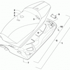 SR VIPER R-TX DX 129 RED Сидение
